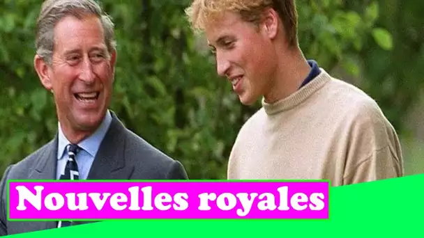 Le prince William a failli abandonner l'université mais la conversation avec Charles l'a obligé à re