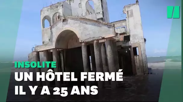 Au Salvador, cette maison abandonnée sur la plage semble tout droit sortie d'un film d'horreur