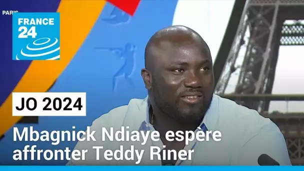 Mbagnick Ndiaye : "Teddy Riner a été mon idole, ce serait un honneur de l'affronter aux JO 2024"