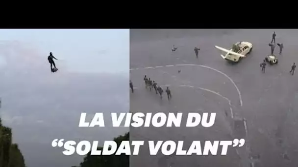 Les images GoPro du "soldat volant" qui a épaté tout le monde le 14 juillet