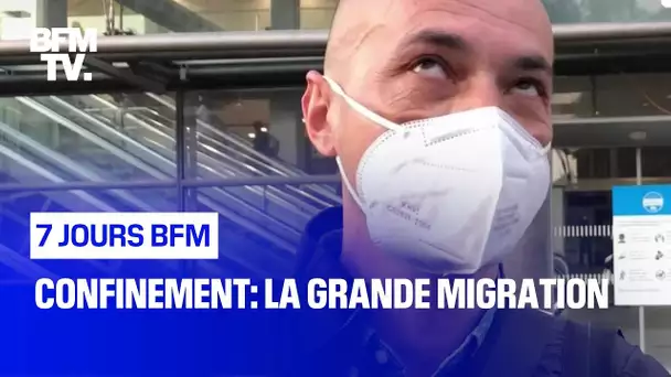 Confinement: la grande migration