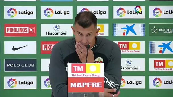 Rueda de prensa Elche CF vs Getafe CF