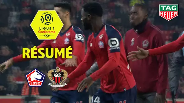 LOSC - OGC Nice ( 4-0 ) - Résumé - (LOSC - OGCN) / 2018-19