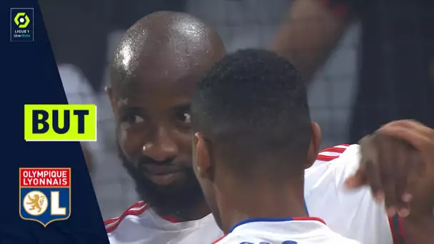 But Moussa DEMBELE (9' - OL) OLYMPIQUE LYONNAIS - FC NANTES (3-2) 21/22