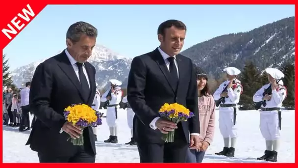 ✅  Emmanuel Macron et Nicolas Sarkozy « se tordant de rire » : cette scène incroyable