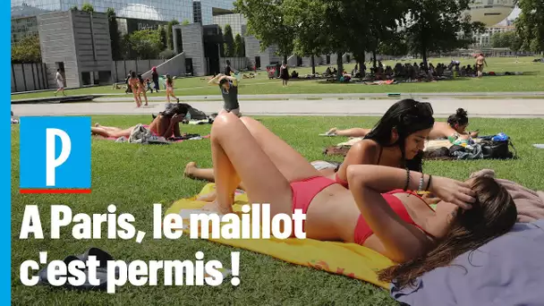 Canicule à Paris : le maillot de bain dans les parcs est-il interdit ?