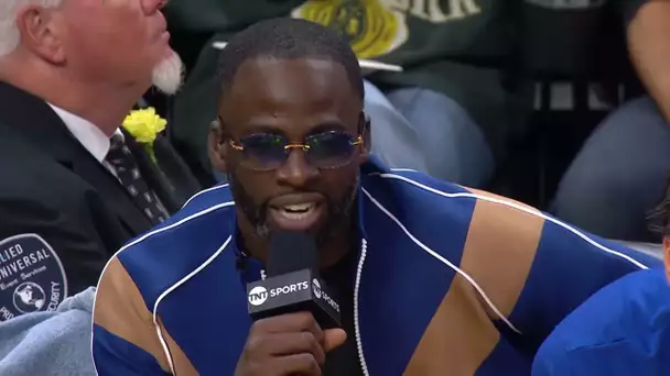 Draymond Green's Sideline Interview During Suns vs Warriors | October 24, 2023