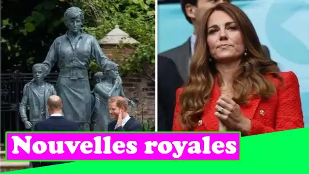 Le chagrin de Kate de ne pas assister au dévoilement de la statue de Diana alors que la duchesse "re