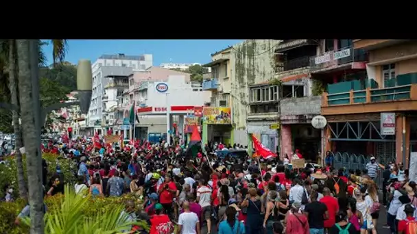 Martinique : manifestation contre "l'impunité" dans le dossier du chlordécone