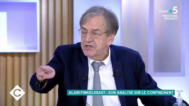 Confinement : la colère d'Alain Finkielkraut - C à Vous - 13/11/2020