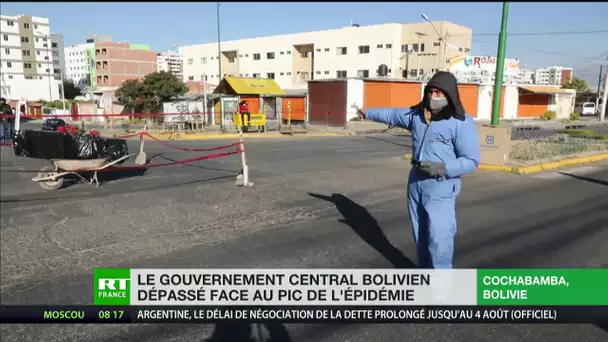 Le gouvernement central bolivien dépassé face au pic de l’épidémie