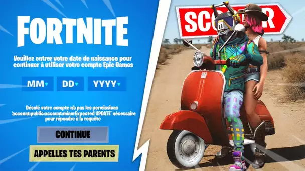 UN SCOOTER BIENTOT SUR FORTNITE ! RISKY REELS VA ETRE DETRUIT ! (+ CONTROL PARENTAL FORTNITE)