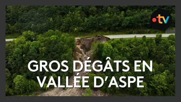 Catastrophe naturelle en Vallée d'Aspe, retour en images