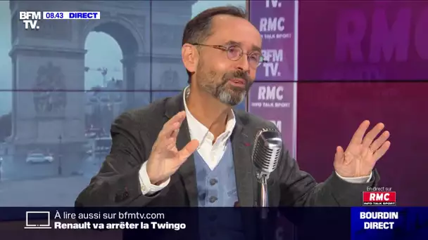 Robert Ménard face à Jean-Jacques Bourdin en direct