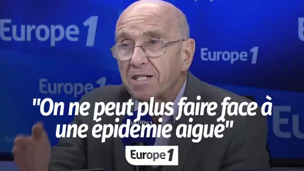 Grève aux urgences : "Si on a une épidémie aiguë, on ne peut plus faire face", estime André Grimaldi