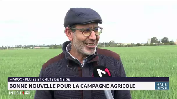 Maroc/ pluies et chutes de neiges: bonne nouvelle pour la campagne agricole