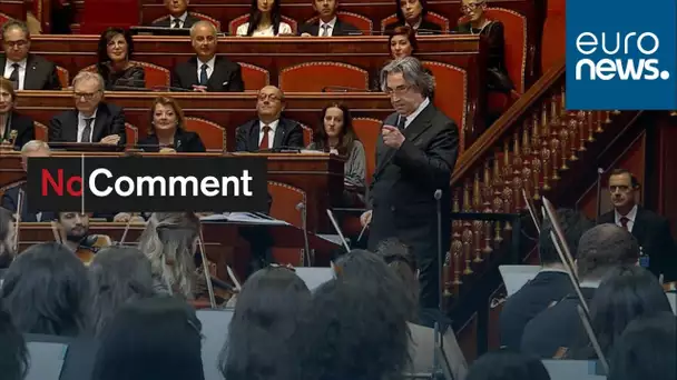 Concert de Noël au Sénat italien