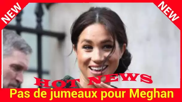 Pas de jumeaux pour Meghan Markle : une de ses meilleures amies commet une petite indiscrétion