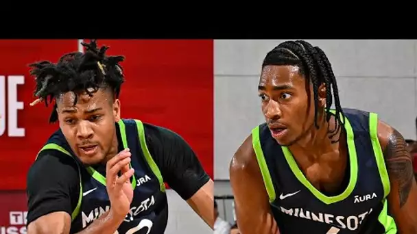 Terrence Shannon Jr. & Rob Dillingham Lead The Timberwolves to 2-0 In Vegas! 🔥