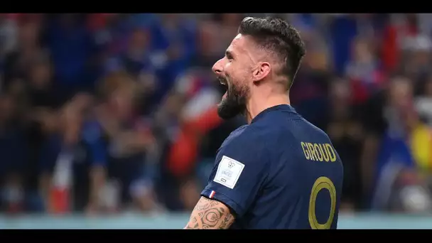 Coupe du monde 2022 : Olivier Giroud égale le record de buts de Thierry Henry et guide les Bleus