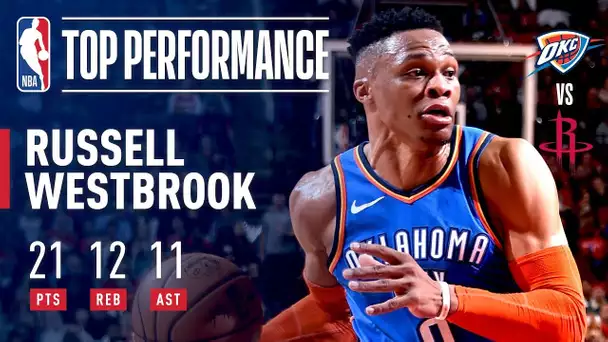 Russell Westbrook Records His 9th CONSECUTIVE Triple-Double | February 9, 2019