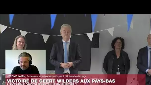 "La guerre entre Israël et le Hamas n’a pu que jouer en faveur de Geert Wilders" • FRANCE 24