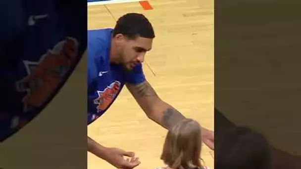 Obi Shares A Moment With Young Knicks Fan | #Shorts