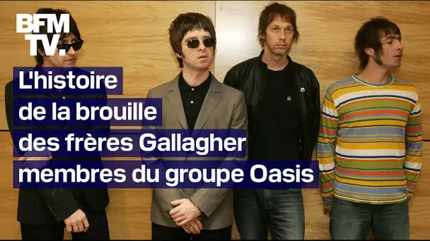 L'histoire de la brouille des frères Gallagher, membres du groupe Oasis