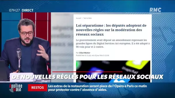 De nouvelles règles pour les réseaux sociaux