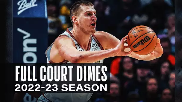 Nikola Jokic’s Best Full Court DIMES from the 2022-23 NBA Season | #BestOfNBA