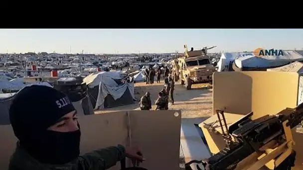 Les forces démocratiques syriennes ratissent le camp de déplacés d'Al-Hol après 40 meurtres