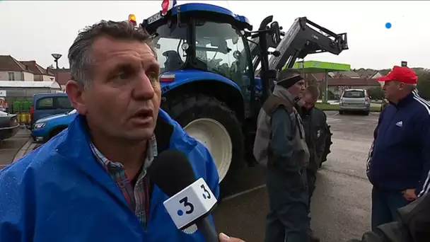 Opération escargot en Haute-Saône contre l'agribashing