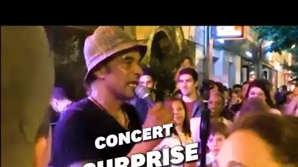 Pour la Fête de la musique, Yannick Noah chante en pleine rue à Paris