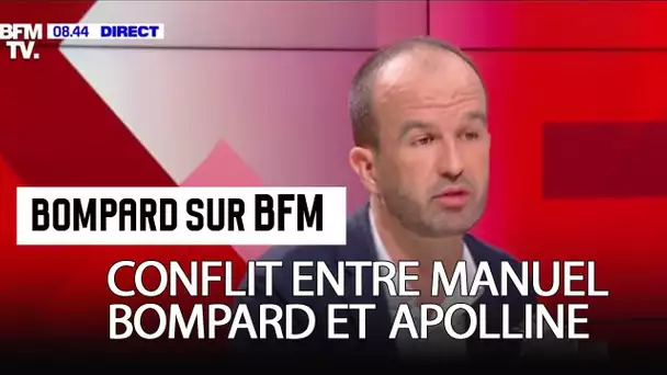 MANUEL BOMPARD S'EMBROUILLE AVEC UNE JOURNALISTE BFM