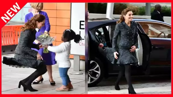 ✅  Kate Middleton : sa jupe s’envole encore, malgré les recommandations de la reine