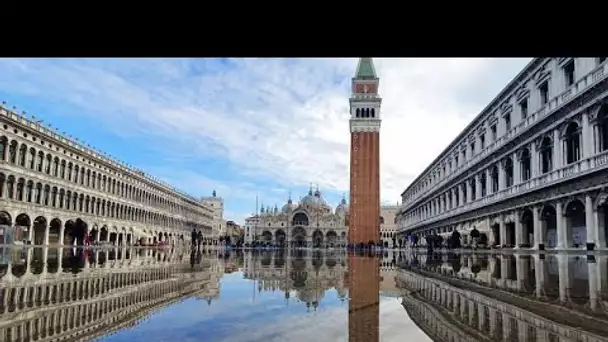 Venise chaque année plus menacée par la montée des eaux de la mer