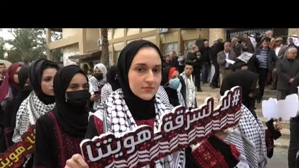 Miss Israël porte une robe palestinienne : colère et manifestation à Gaza