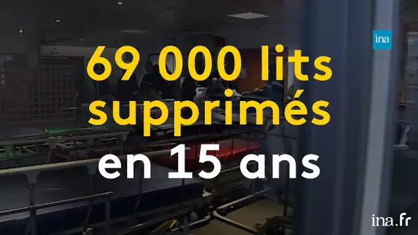 Lits d’hôpitaux supprimés : le point en chiffres et en archives | Franceinfo INA