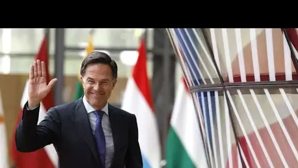 Pays-Bas : le Premier ministre Mark Rutte prononce son discours de départ