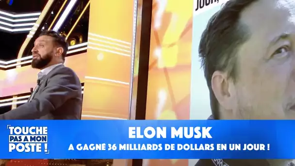 "Quelle est la question ?" : Elon Musk a gagné 36 milliards de dollars en un jour !