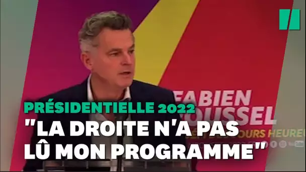 Roussel répond aux critiques et se pose en candidat "révolutionnaire"