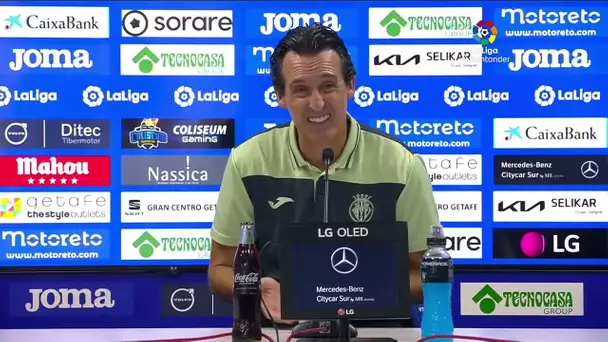 Rueda de prensa Getafe CF vs Villarreal CF