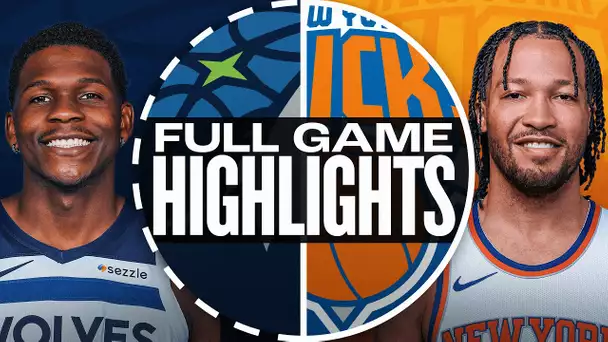 TIMBERWOLVES at KNICKS | NBA PRESEASON FULL GAME HIGHLIGHTS | October 13, 2024