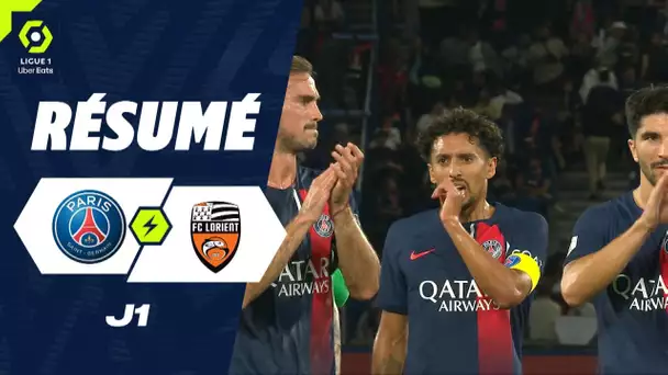 PARIS SAINT-GERMAIN - FC LORIENT (0 - 0) - Résumé - (PSG - FCL) / 2023/2024