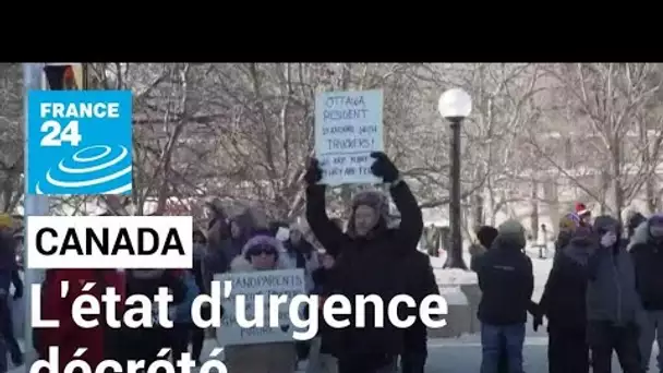 Canada : les manifestants anti-restrictions sanitaires "hors de contrôle", l'état d'urgence décrété