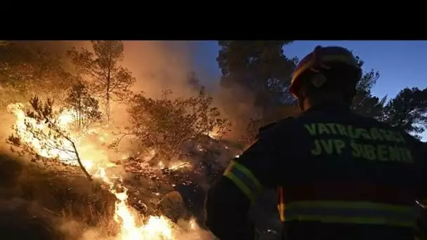 Le sud de l'Europe ravagé par les flammes