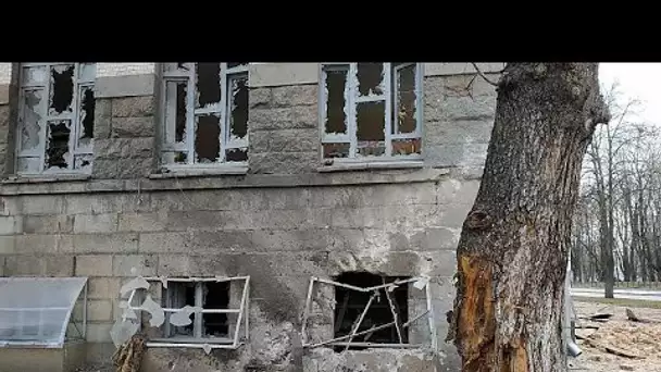 Tchernihiv : les habitants ont retrouvé une ville en ruines