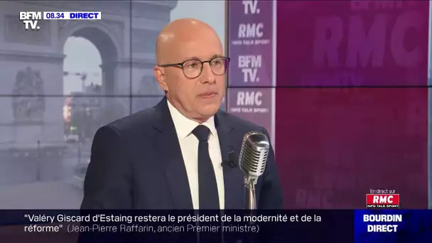 Eric Ciotti face à Jean-Jacques Bourdin sur RMC et BFMTV