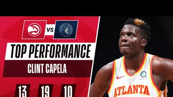 Clint Capela's Tallies WILD & Rare Triple-Double | 10 BLOCKS ❌