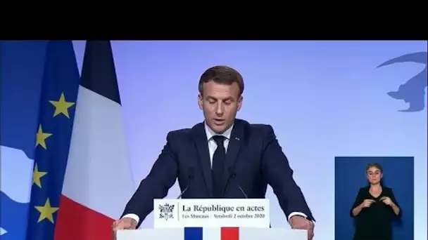 Macron : Loi sur le séparatisme, l'instruction à l'école obligatoire en 2021